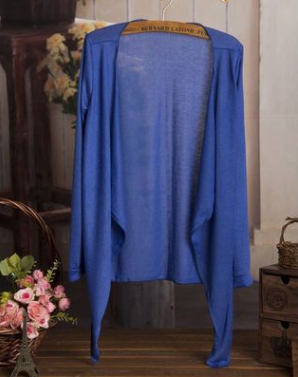 Cardigan Transparente Protección Solar Coreano - Blusa Ligera Playa Mujer - Image 10