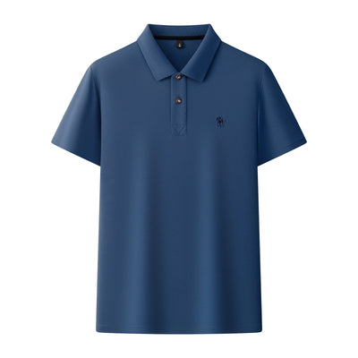Polo de Algodón Piqué Mercerizad Doble Tejido con Cuello Solapa para Hombre - Image 3