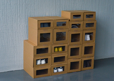 Organizador de Zapatos Transparente con Cajones - Caja de Almacenamiento Apilable