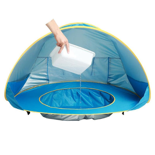 Carpa Portátil para Bebé con Protección UV - Refugio Solar para Playa y Piscina - Image 9