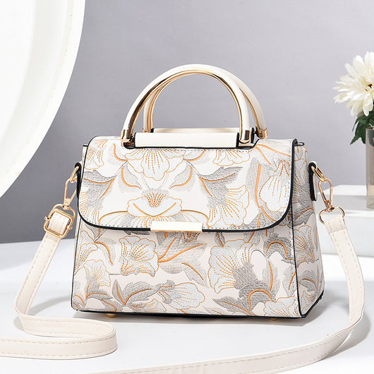 Bolso Bandolera Mujer Estilo Chino con Estampado Trendy - Image 5