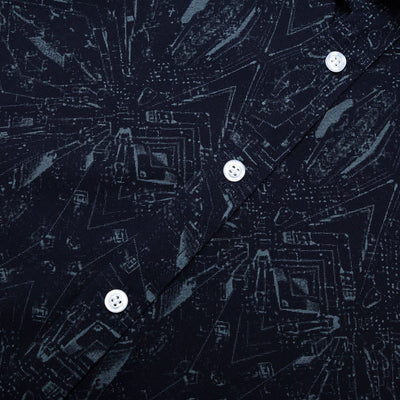 Camisa Casual de Algodón con Estampado para Hombre - Manga Larga Primavera Verano - Image 10