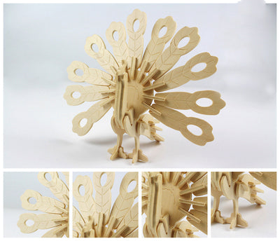 Rompecabezas 3D de Madera - Puzzle Tridimensional - Image 5