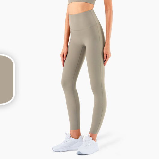 Pantalones de Yoga Cintura Alta Levantacaderas Melocotón - Entrenamiento Integral - Image 7