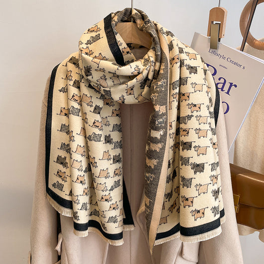 Pashmina Gruesa de Lujo - Chal Versátil y Elegante - Image 26