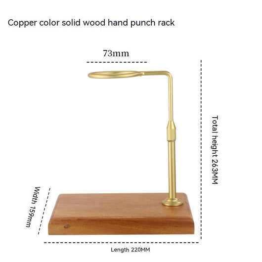Soporte de Filtro de Café con Base de Madera Sólida y Montura de Aluminio - Image 6