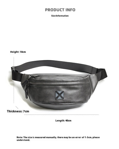 Bolsa de Hombro Coreana Moderna para Hombre - Image 9