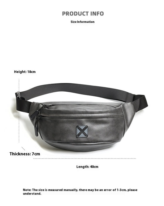 Bolsa de Hombro Coreana Moderna para Hombre - Image 9