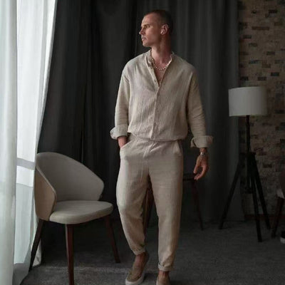 Conjunto Deportivo Casual para Hombre: Sudadera y Pantalón de Estilo Simple - Image 2