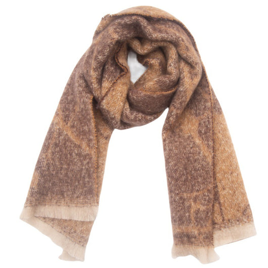 Chal Foulard Floral Jacquard para Mujer - Image 9