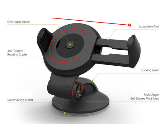 Soporte magnético para celular con ventosa para auto - Image 5