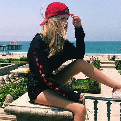 Crop Estampado Street Stars para Mujer - Image 2