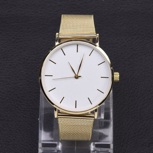 Reloj de Cuarzo con Pulsera de Acero Inoxidable - Image 4