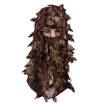 Gorro de Camuflaje Hojas Táctica - Image 3