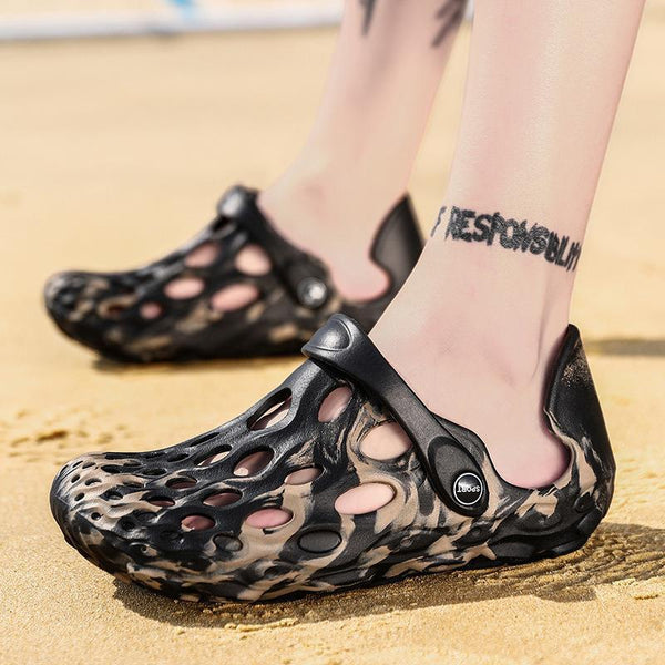 Sandalias Deportivas Romanas para Hombre - Calzado de Playa Cómodo y Versátil