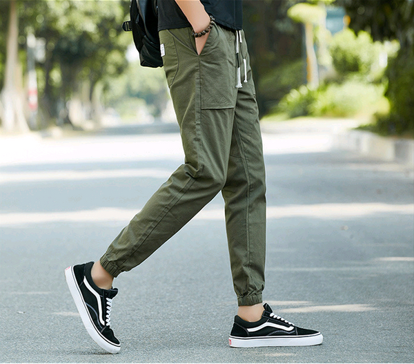 Pantalones Harem Casuales para Hombre - Estilo Moderno y Cómodo