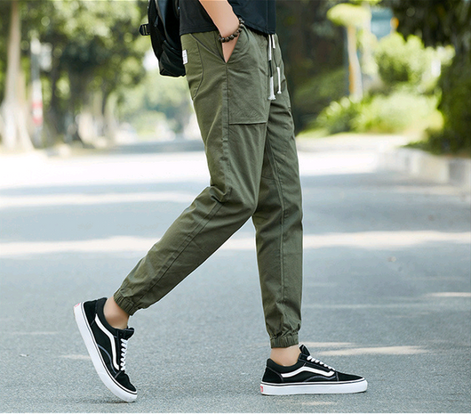 Pantalones Harem Casuales para Hombre - Estilo Moderno y Cómodo - Image 2