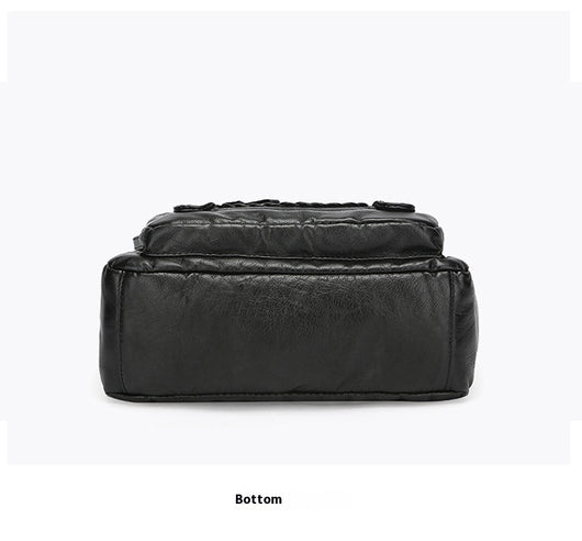Bolso Mensajero Mujer Grande Multi-bolsillos Capacidad Premium - Image 16