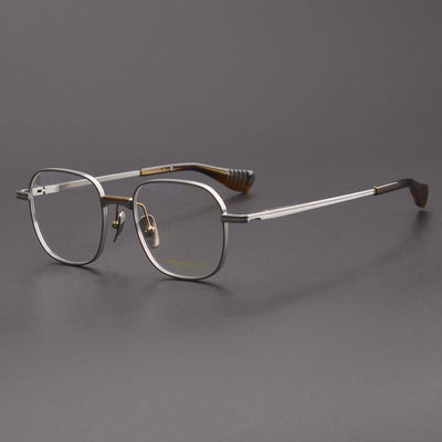 Gafas Ópticas Vintage Titanio Puro con Protección Luz Azul - Image 4