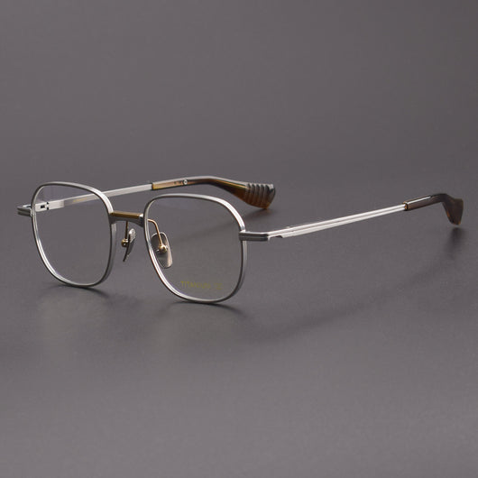 Gafas Ópticas Vintage Titanio Puro con Protección Luz Azul - Image 4