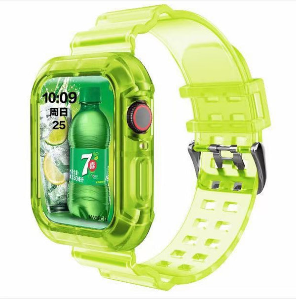 Funda TPU Transparente con Correa Candy Glacier