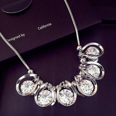 Collar Corto de Cristales Brillantes Estilo Coreano - Accesorio Femenino Premium - Image 5