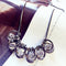 Collar Corto de Cristales Brillantes Estilo Coreano - Accesorio Femenino Premium
