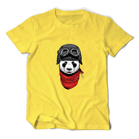 Playera Estampada Panda Manga Corta - Image 11