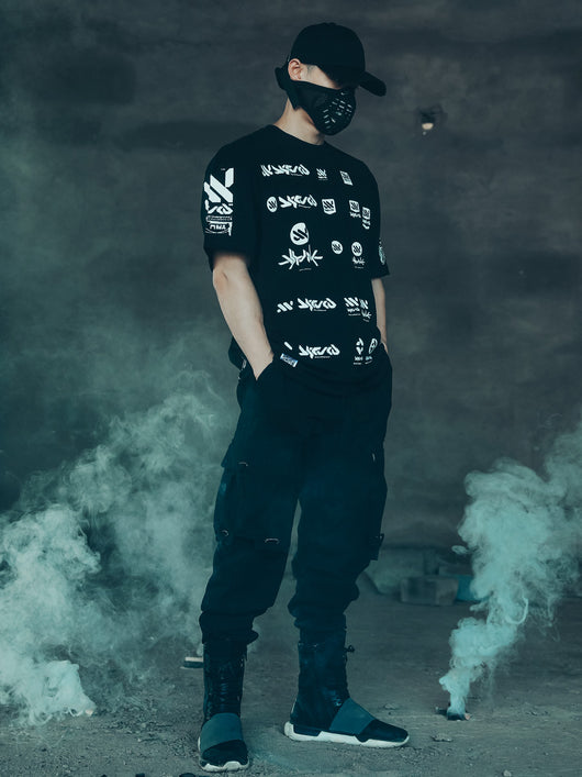 Camiseta Electrónica Underground para Hombre - Estilo Vanguardista - Image 17