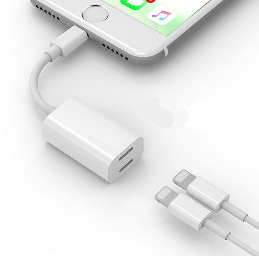 Adaptador 2 en 1 para Carga y Audio - Divisor de Auriculares