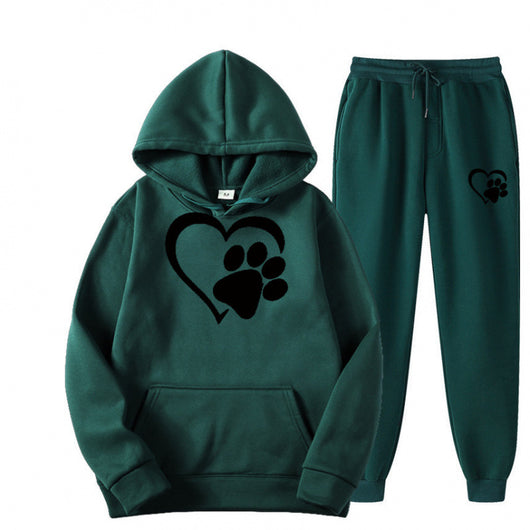 Conjuntos de Sudaderas Estampadas para Hombre y Mujer - Otoño e Invierno - Image 11