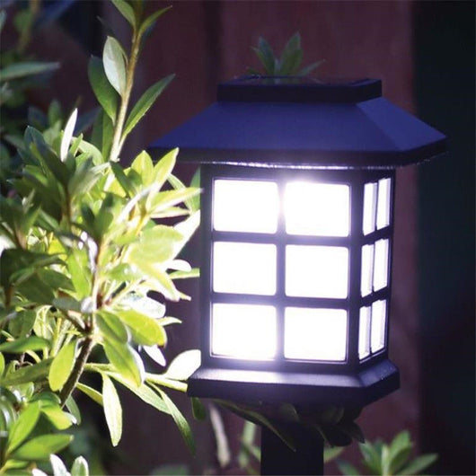Lámpara Solar Cuadrada para Jardín - Image 4