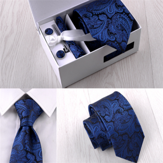 Corbata Rayada 8cm en Caja de Regalo Premium - Image 28