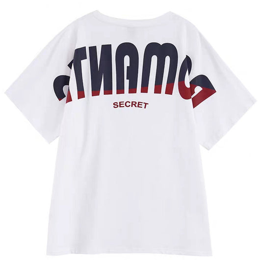 Camiseta Estampado Alfabeto Diseño Moderno - Image 10