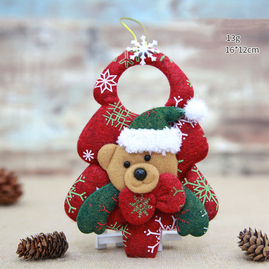 Adorno Navideño de Tela No Tejida - Colgante Decorativo - Image 5