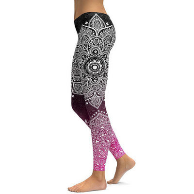 Leggins Deportivos Estampados para Mujer con Levantamiento de Glúteos
