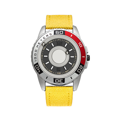 Reloj de Tecnología Magnética con Cuerpo Metálico Negro - Image 9