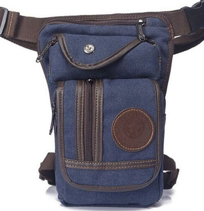 Bolsa de Cintura Multifuncional para Hombre en Lona Resistente - Image 14