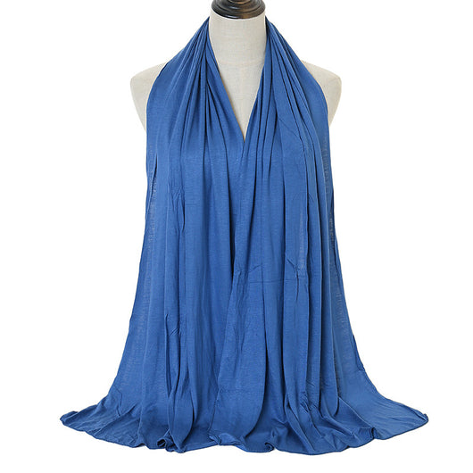 Pañoleta Islámica de Algodón Suave - Hijab Largo Tejido para Mujer - Image 10
