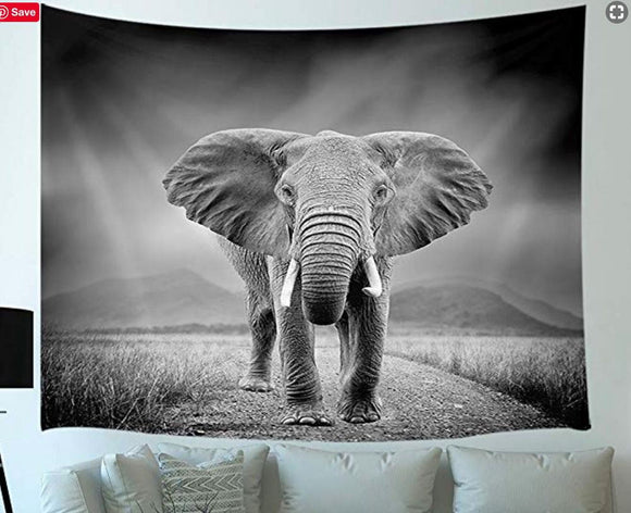 Tapiz de Elefante Decorativo