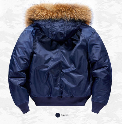 Abrigo Bomber con Cuello de Piel Desmontable - Talla Grande - Image 16