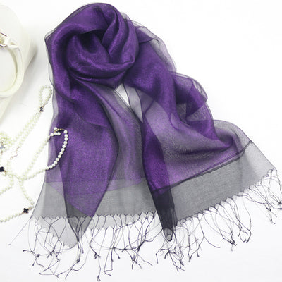Pañuelo de Seda Doble Capa Premium para Mujer - Elegancia y Sofisticación - Image 17