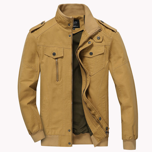 Chaqueta Bomber Táctica Militar Hombre - Estilo Piloto Air Force - Image 13