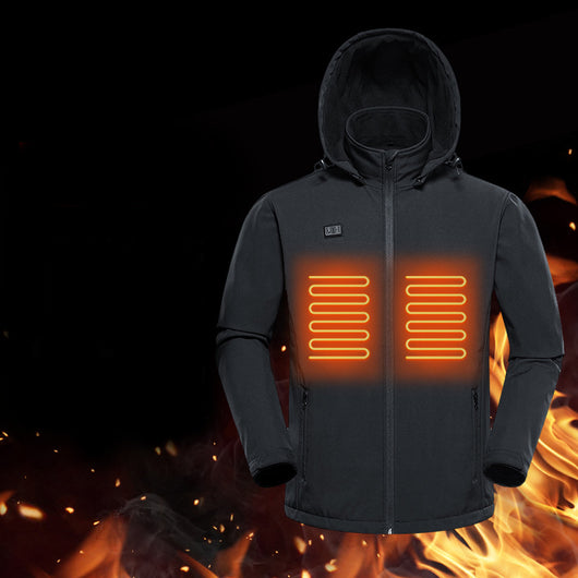 Chaqueta Térmica de Fibra de Carbono con Calefacción Eléctrica - Image 10