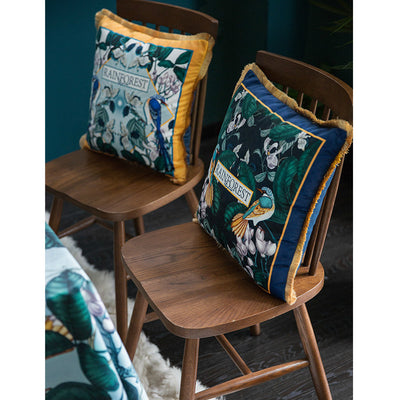 Juego de Almohadas Decorativas Pájaros del Bosque