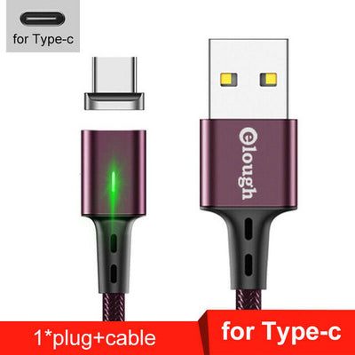 Cable Magnético 3 en 1 Trenzado Compatible con Apple - Image 24