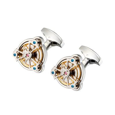 Gemelos de Movimiento de Reloj Tourbillon Francés de Exportación
