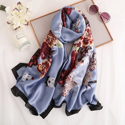 Pashmina Larga Elegante para Invierno - Bufanda de Seda Suave - Image 9