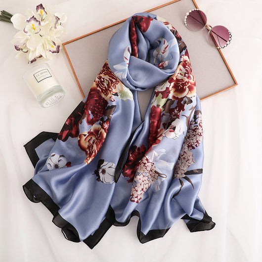 Pashmina Larga Elegante para Invierno - Bufanda de Seda Suave - Image 9