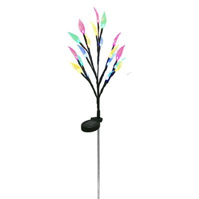 Luz Solar Decorativa Rama de Hojas para Jardín y Césped - Image 11